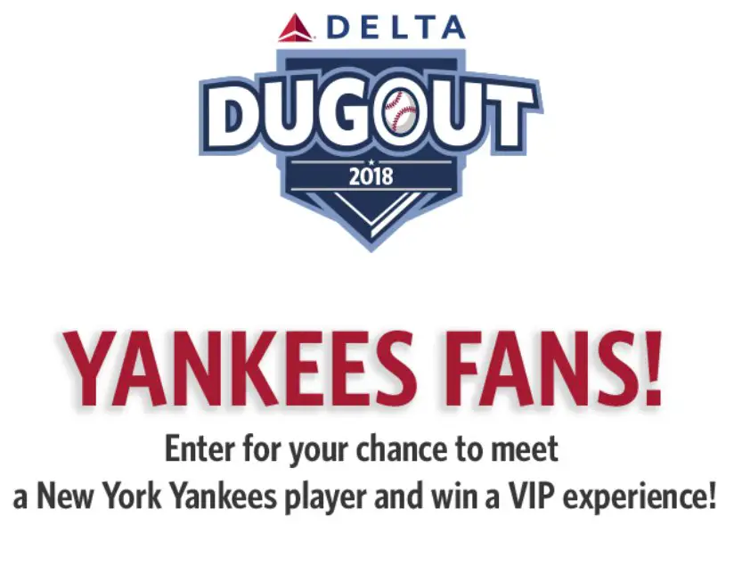 NY Yankees Trip Sweepstakes
