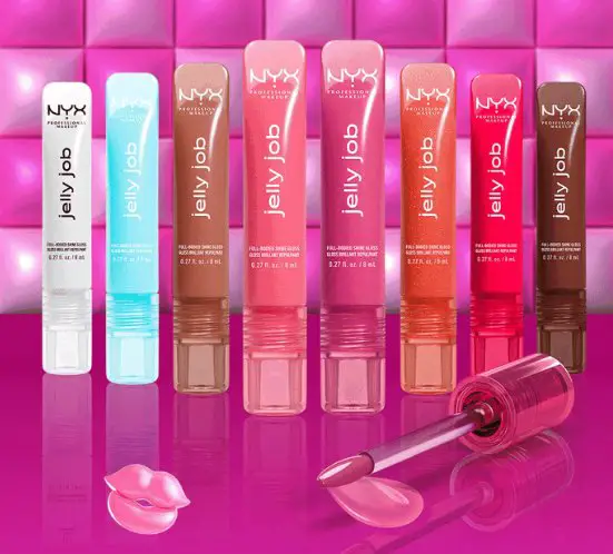 NYX Cosmetics Jelly Job High Shine Gloss PR Kit Sweepstakes - Win a Bundle of NYX Jelly Job Lip Glosses