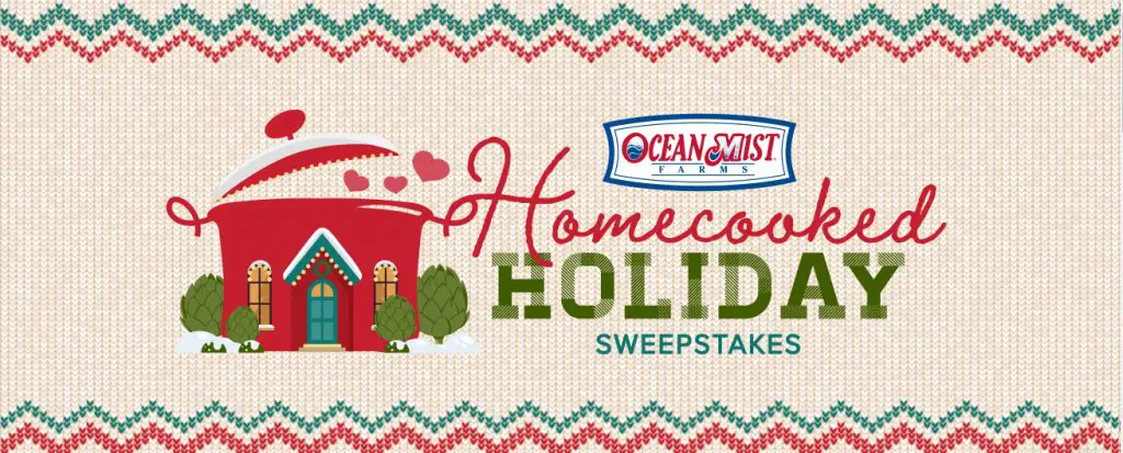 Ocean Mist Farms Homecooked Holiday Sweepstakes - Win A Dutch Oven, Mitts & More