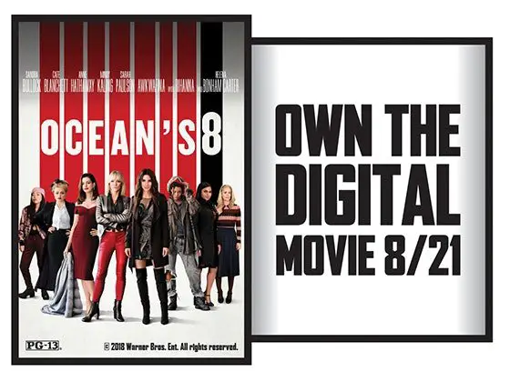 Ocean’s 8 on Digital Sweepstakes