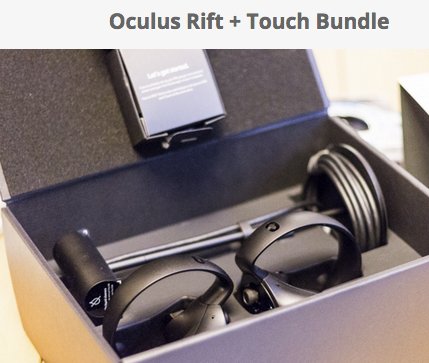 Oculus Touch VR Controllers Bundle