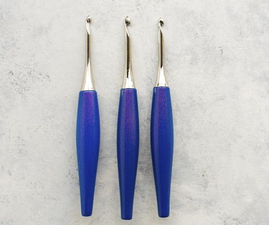 Odyssey Blue Heirloom Crochet Hooks