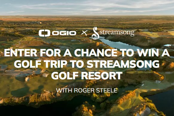 Ogio Roger Steele Sweepstakes - Win A $6,000 Golf Vacation For 3