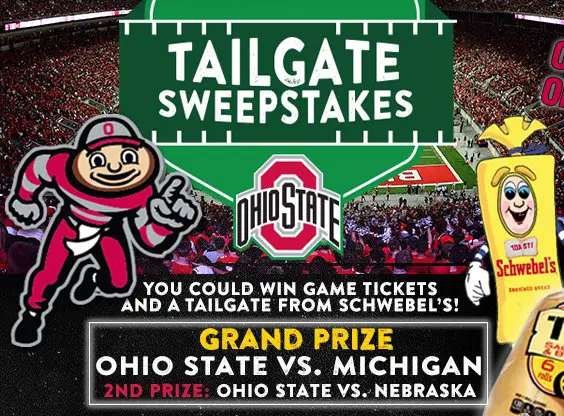 Ohio Tailgate Sweepstakes, Attend the Game!