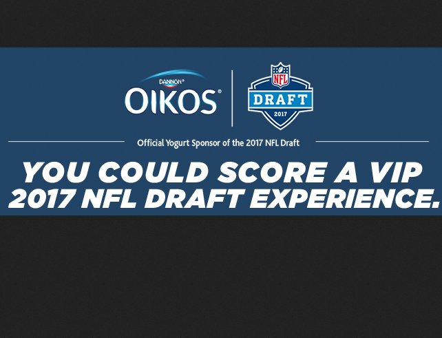 Oikos NFL Draft Experience Sweepstakes