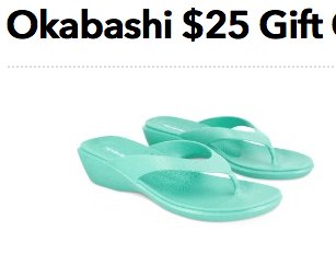 Okabashi $25 Gift Card Giveaway