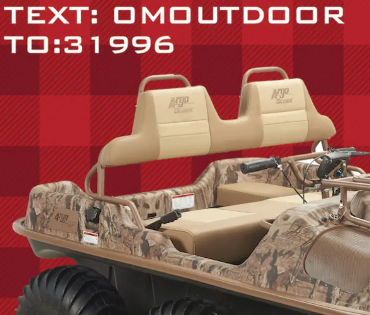 Old Milwaukee OMOutdoor Text Sweepstakes