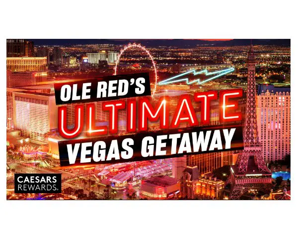 Ole Red's Ultimate Vegas Getaway - Win A Trip For Two To Las Vegas
