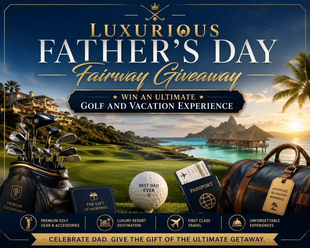 Olukai Luxurious Father’s Day Fairway Giveaway – Win An Ultimate Golf And Vacation Experience