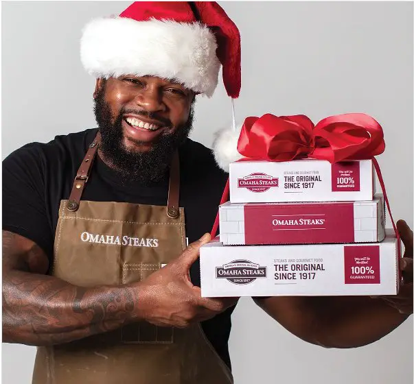 Omaha Steaks Holiday Instagram Giveaway - Win A Large Green Egg Grill, + Handler With Mates Package And Omaha Steaks Private Reserve Steak Flight