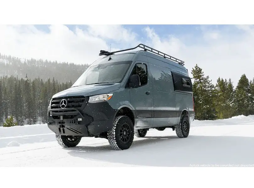 Omaza Giveaway - Win A  $150,000 Custom Mercedes Sprinter Van OR $112,500 Cash