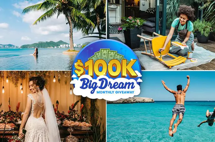 Omaze $100K Big Dream Monthly Giveaway - Win $100,000 This July