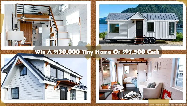 Omaze Tiny Home Sweepstakes - Win A $130,000 Tiny Home Or $97,500 Cash