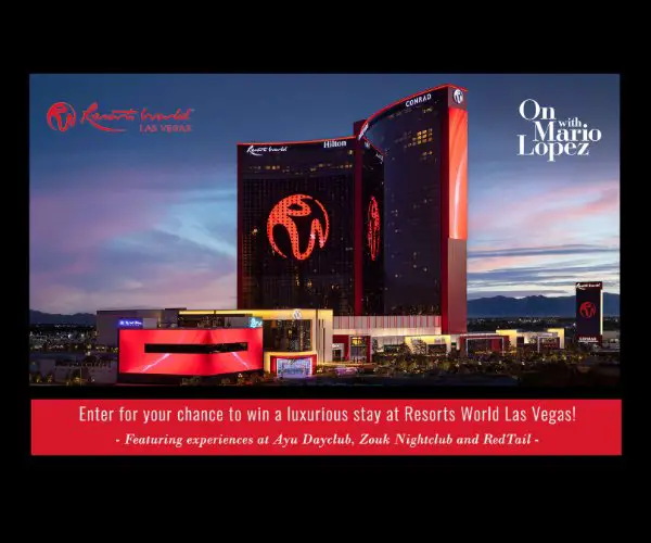 On With Mario Lopez’s Spring Getaway Sweepstakes - Win A Trip For 2 To Las Vegas