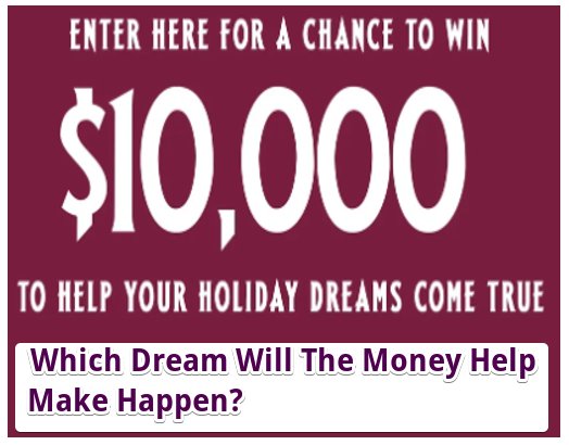 OnAir With Ryan Seacrest & Wonka’s Holiday Dreamers Sweepstakes - Win $10,000 Cash