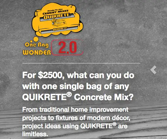 One Bag Wonder 2.0 Contest