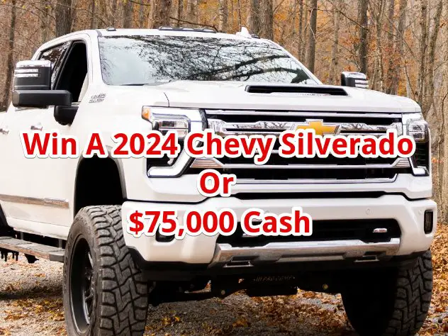 One Country Giveaway - Win A 2024 Chevy Silverado 2500 Or $75,000