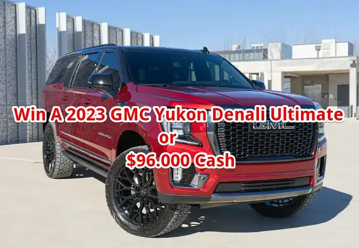 One Country Giveaway - Win This 2023 GMC Yukon Denali Ultimate or $96.000 Cash