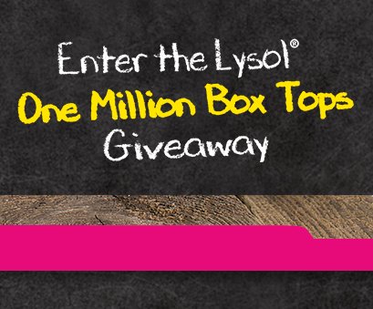 One Million Box Tops Sweepstakes