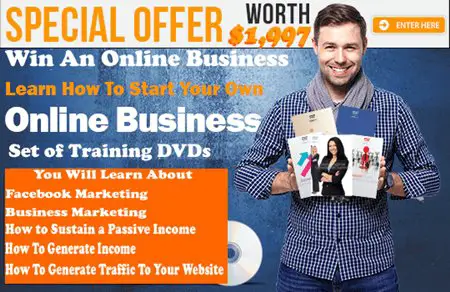 Win a Online Home Business DVDs Set