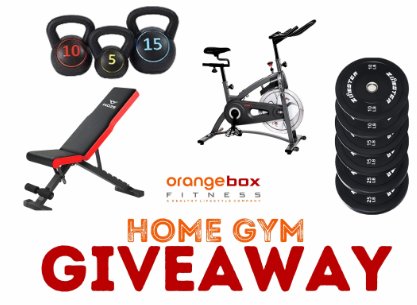 Orange Box Fitness Home Gym Giveaway - Weights, Exercise Bike & More Up For Grabs