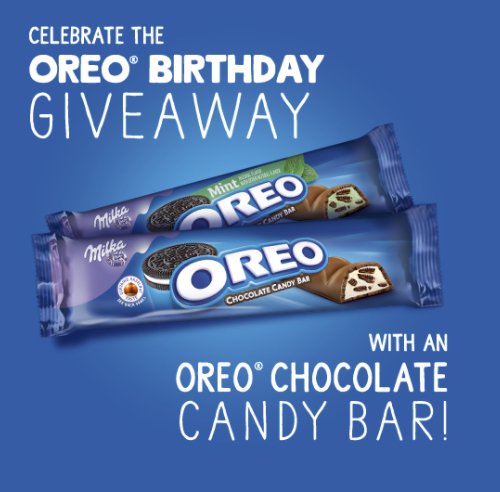 Oreo Birthday Giveaway 2018