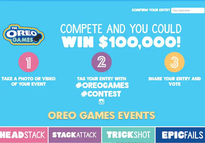 OREO Games $100,000 Challenge