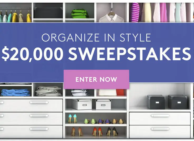 Organize in Style Sweepstakes