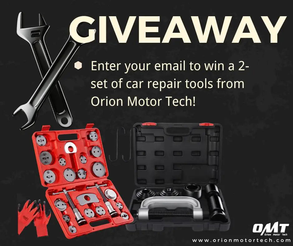 Orion Motor Tech October Giveaway - Win 2 Sets Of Car Repairing Tools
