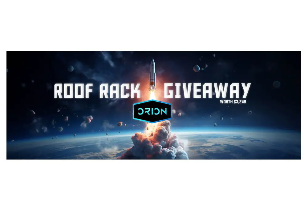 Orion Van Gear Giveaway - Win An Orion Roof Rack