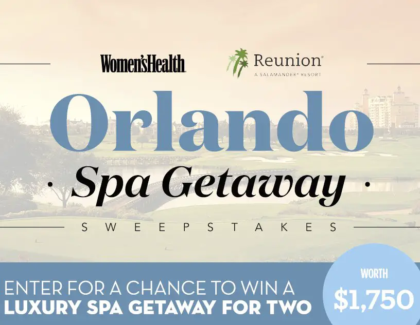 Orlando Spa Getaway Sweepstakes