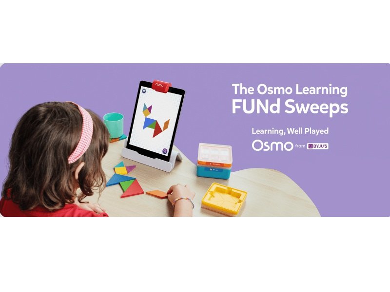 Osmo Learning FUNd Sweepstakes - Win $10,000 or an iPad with Games