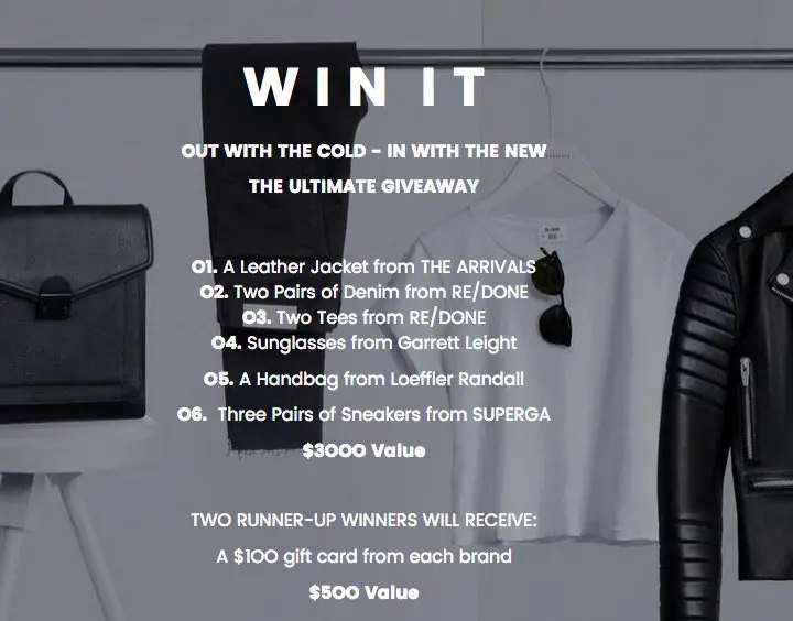 Out With The Cold In With The New