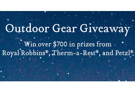 Outdoor Gear Giveaway