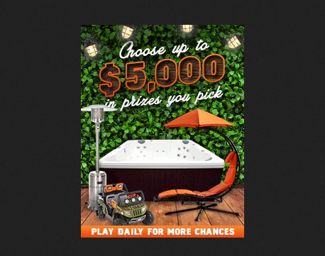 Outdoor Oasis Sweepstakes