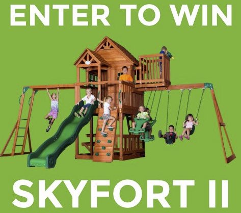 Outdoor Playset Giveaway