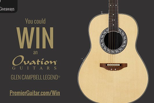 Ovation Guitars Glen Campbell Legend Sweepstakes