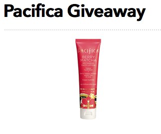 Pacifica Giveaway