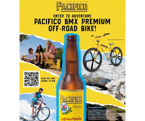 Pacifico X Indiana BMX Bike Sweepstakes 2023 - Win An Off-Road Bicycle