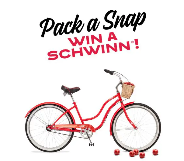 Pack A Snap Win A Schwinn Sweepstakes