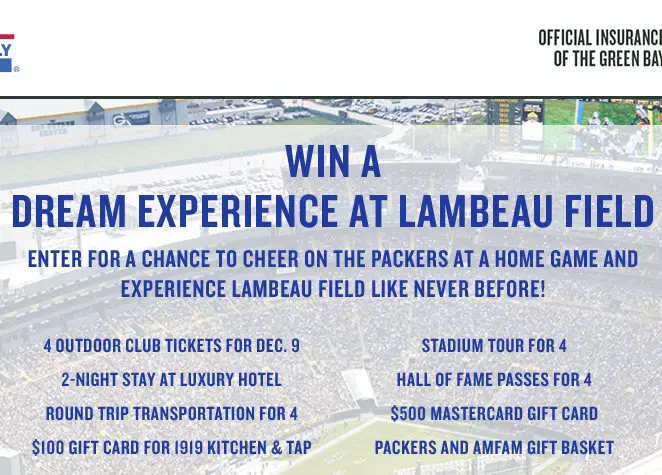 Packer Experience Sweepstakes