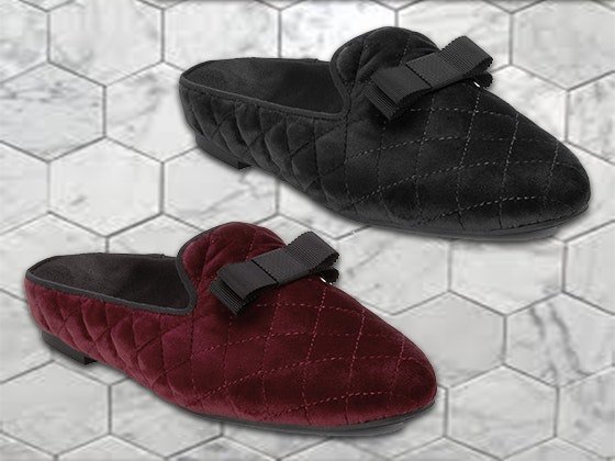 Pair of Vionic Eloise Slip On Mules Slippers Sweepstakes