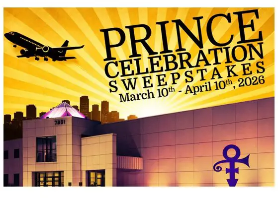 Paisley Park “Prince Celebration” Sweepstakes - Win 4 VIP Tickets to the 2026 Prince Celebration & More