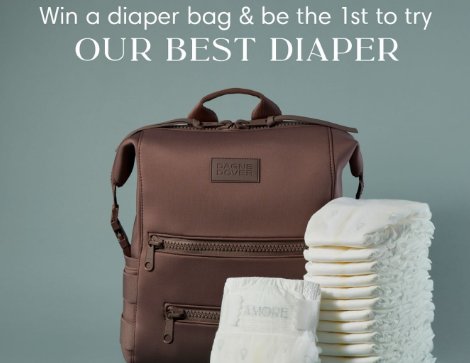 Pampers Amore Sweepstakes - Win Diaper bag + Pampers Amore Diapers