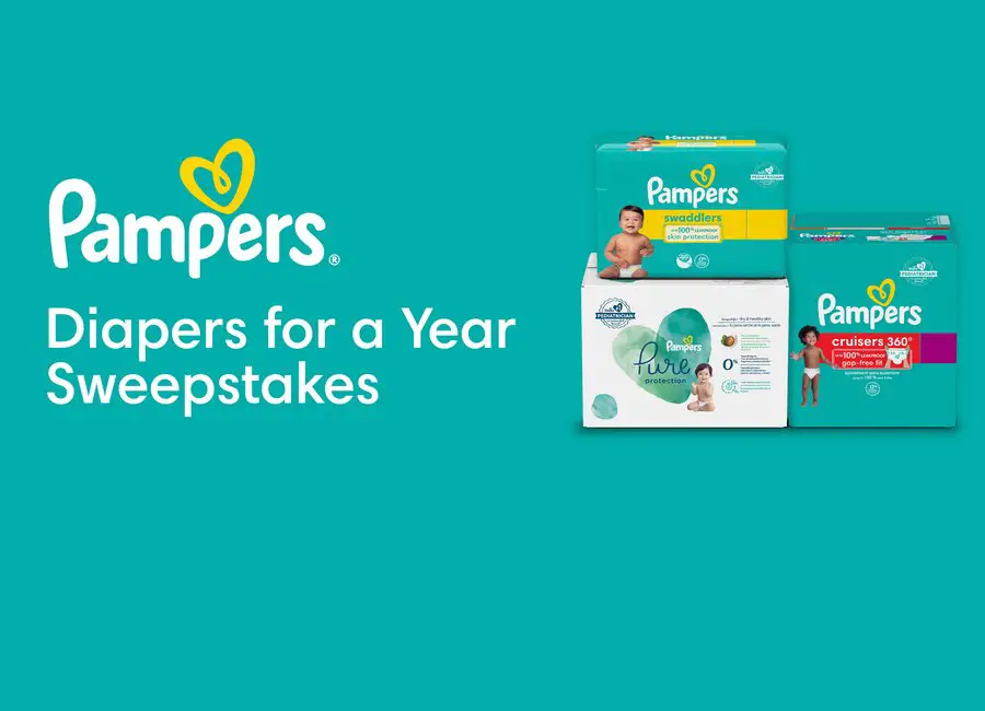 Pampers Club Monthly Facebook Acquisition Sweepstakes - Win A Year's Supply Of Diapers
