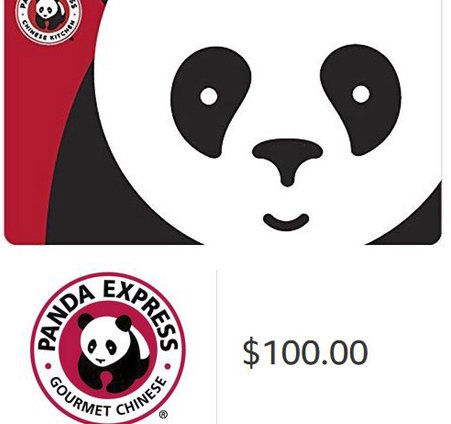 Panda Express Gift Card Giveaway