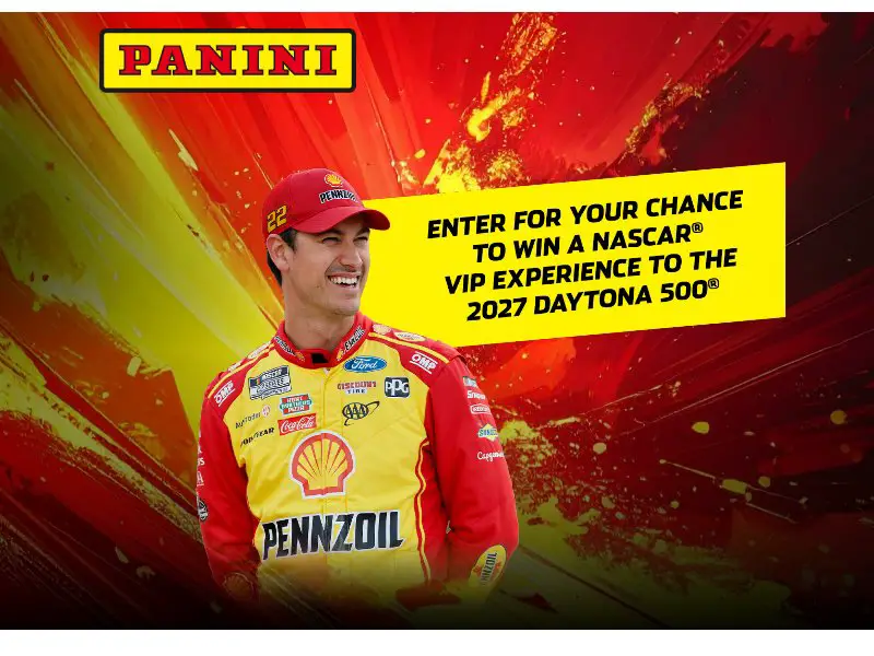 Panini NASCAR VIP Experience To DAYTONA 500 Sweepstakes - Win A Trip For Four To DAYTONA 500 & More