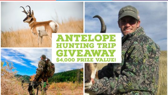 Panther Vision Antelope Hunting Trip Giveaway—Win A $4,000 Worth Of Trophy Pronghorn Free Range Hunt