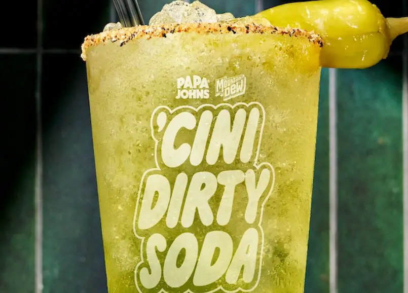 Papa Johns Rewards ‘Cini Dirty Soda Sweepstakes - Win a Papa John’s ‘Cini Dirty Soda recipe kit (75 Winners)