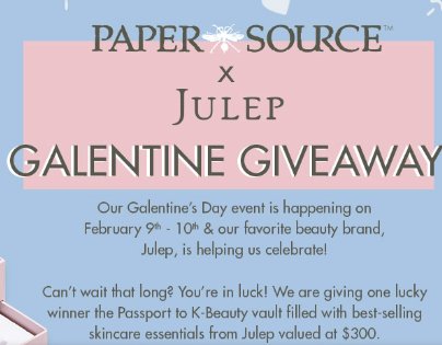 Paper Source x Julep Giveaway